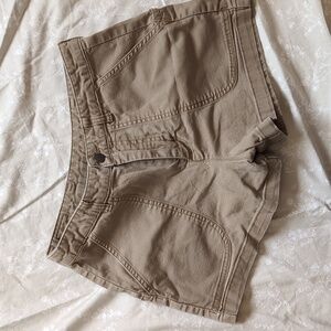Patagonia khaki shorts Women's size 4 organic cotton hiking shorts